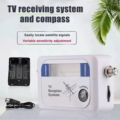 £17.49 • Buy DVB-T Finder Digital Aerial Terrestrial TV Antenna Signal Strength Meter UK