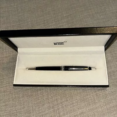 Montblanc 2866 Meisterstuck Platinum Line Classique Ballpoint Pen - Black • $300