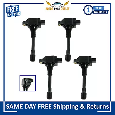 New Ignition Coil SET For 2007-19 Infiniti QX60 Nissan Altima Sentra Versa Cube • $156.64