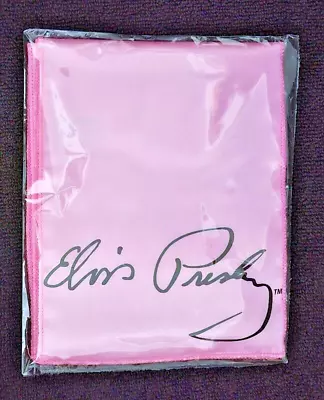 ELVIS PRESLEY - Signature (PINK) Scarf (Sealed In Cellophane) & BRAND NEW! • $23.97