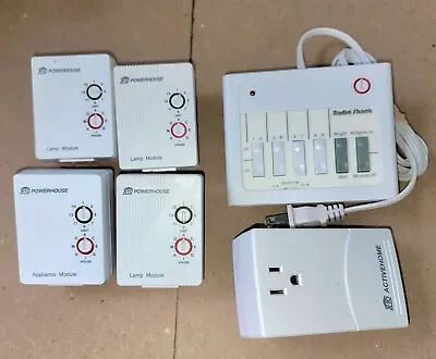 $44.40 • Buy Lot Of 6 X-10 (X10) Powerhouse Controllers, Outlets, RF Remote