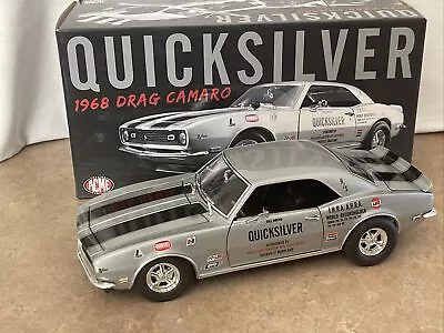 1/18 Acme/gmp  1968 Quicksilver Drag Chevy  Z28   • $124.95