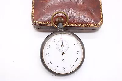 F Antique Top Wind Gents No3364 Stop Watch Working Inc Box • $10.58