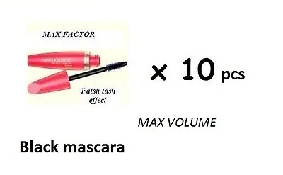 10pcs Max Factor False Lash Effect 300% VOLUMISING Black Mascara 13.1ml Full S. • $85.59