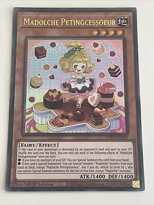 Yugioh-Madolche Petingcessoeur-Ultra Rare-1st Edition-GFTP EN091 (NM) • £3.99