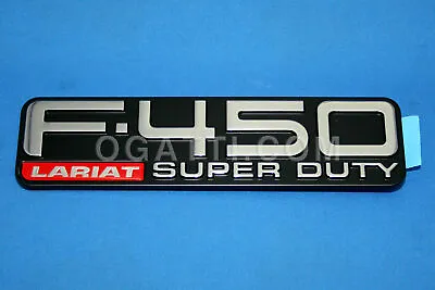$26.95 • Buy New 99-04 Ford F-450 Lariat Super Duty Xc3z-16720-aa Emblem Logo Nameplate Decal