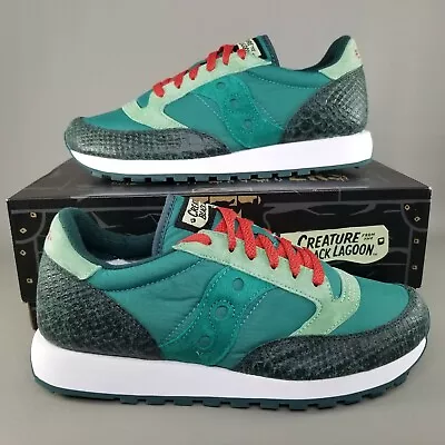 Saucony X Super7 Jazz Original Creature From The Black Lagoon Shoes Mens SZ 8.5 • $124.99