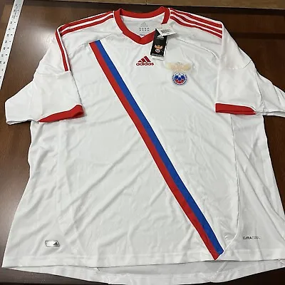 NWT Vintage 2011 2012 Russia Soccer Jersey Football Shirt Adidas World Cup XXL • $99