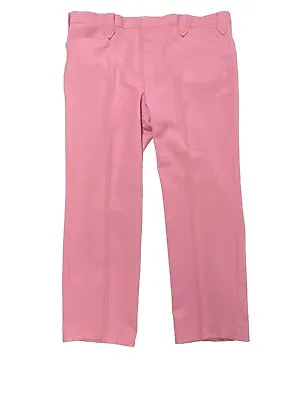 Vintage Mesquite Niver Western Wear Pants Mens 42x30 Pink Suit Dress Rockabilly • $49.99