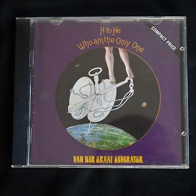 VAN DER GRAAF GENERATOR - H TO He CD - UK (CASCD 1027) • $10