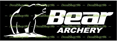 Bear Archery - Outdoor Sports - Hunting - Vinyl Die-Cut Peel N' Stick Decal • $6.50