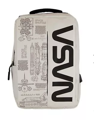 NASA Backpack/Laptop Bag With USB Extention Cord NEW W/Tags • $24.99