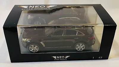 Neo 1/43 Infiniti Fx50S Black • $147.05