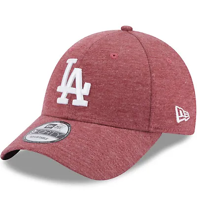 New Era Los Angeles Dodgers Jersey Essentials 9FORTY Baseball Cap - Cardinal • £24.95