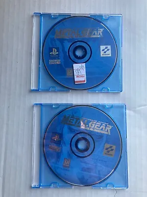 Metal Gear Solid PS1 Discs 1 And 2 Only • $29.99