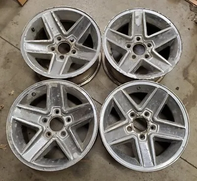 82-92 Camaro Iroc Z28 Wheels 15x7 5x4 3/4 Factory Gm 5 Spoke Z Rims 1403534 • $249.95