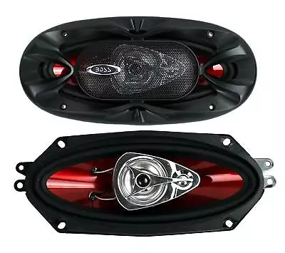 Boss CH4330 4 X10  3-Way 400W Full-Range Chaos Exxtreme Car Audio Speakers • $43.99