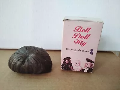 Vintage Bell Doll Wig Size 7-8  Light Brown Bell Ceramics • $9.90