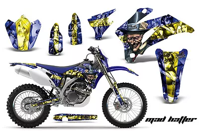 Dirt Bike Graphic Kit Decal Wrap For Yamaha WR250F 07-14 WR450F 07-11 HATTER Y U • $169.95