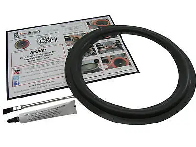 M&K V125 12  Subwoofer Miller And Kreisel Speaker Foam Edge Repair Kit (Single) • £19.08