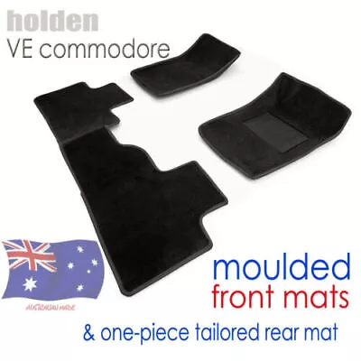 Fits Holden VE Commodore 2006 - 2013 Unique 3D Car Floor Mats F&R In Rubber • $159