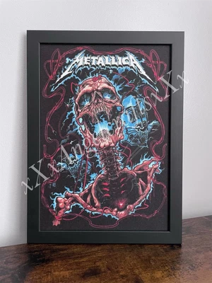 £19.99 • Buy A4 Canvas Print Wall Art Poster ~ Metallica ~ Heavy Metal Rock Band Music