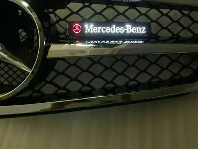 Illuminated Star LED Light Front Grille Badge Emblem Decal For Mercedes Benz • $16.99