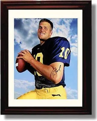 Unframed Tom Brady Autograph Promo Print - Michgan Wolverines • $14.99