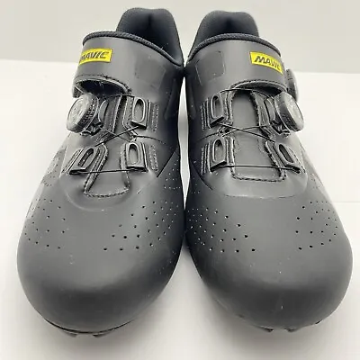 Mavic Men’s Pro II Black Cycle Shoes US Size 11 UK Sz 10.5 EU 45.3 • $89