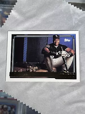 1992 Topps Gold Winner #555 Frank Thomas Chicago White Sox • $1.75