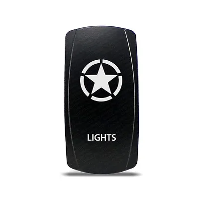 CH4X4 Rocker Switch Military Lights Symbol 18 • $17.98