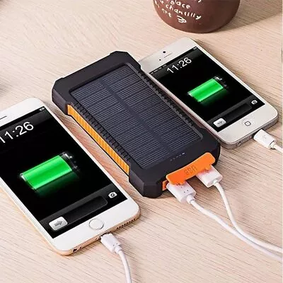 Solar Power Battery Bank Backup USB Cell Portable Sol Volt Solvolt Style Charger • $39.99