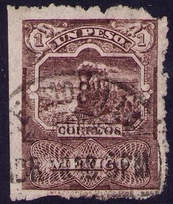 Em50 Mexico #278 1$ Mulitas RM Eagle Wmk Used W/ SE Est $100-200 Natural Perfs • $37.53