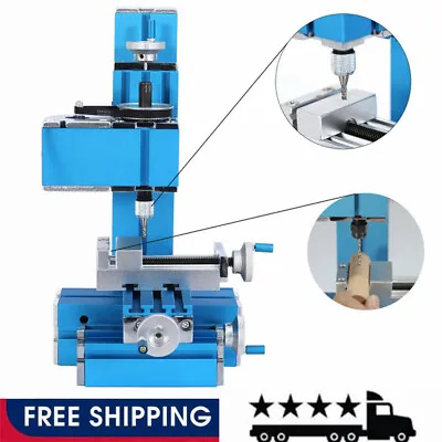 Mini Milling Machine Metal Micro DIY WoodWorking Power Tool For Student Hobby • $229.99