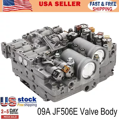 09A JF506E Transmission Valve Body W/ Solenoids For 02-11 VW Jetta Audi Tested • $322.69