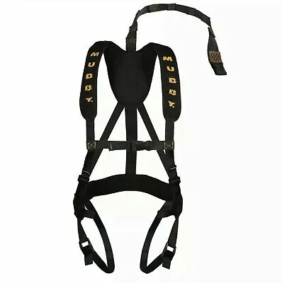 Muddy Outdoors Magnum Pro Padded Adjustable Treestand Harness System Black • $36.99