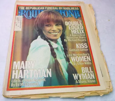 Rolling Stone Magazine March 25 1976 #209 Mary Hartman Kiss Bill Wyman • $12.99