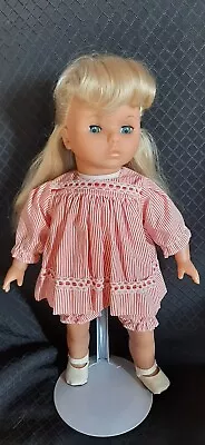 Vintage LISSI #126 GERMAN 18” DOLL- BLONDE HAIR BLUE EYES- Original Outfit BIN  • $9.95