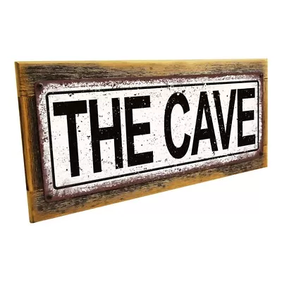 The Cave Metal Sign; Wall Decor For Mancave Den Or Gameroom • $29.99