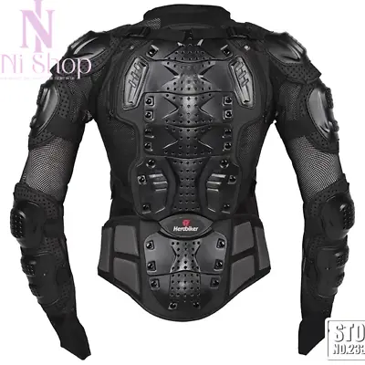 Motorcycle Protective Jackets Full Body Armor Protector S-5XL For Men Guard Bike • $33.38