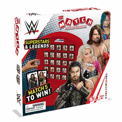 £16.95 • Buy WWE Superstars & Legends - Top Trumps Match Family Fun Cube Game (2019 Edition)