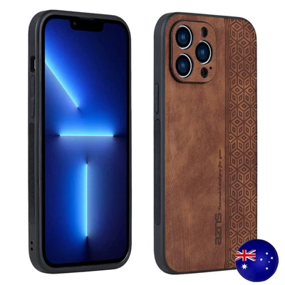 $9.49 • Buy Luxury Leather TPU Slim Men Women Girls Case Cover For IPhone 14 13 12  Pro Max