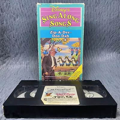 Disneys Sing Along Songs - Song Of The South: Zip-A-Dee-Doo-Dah VHS 1991 Movie • $12.99