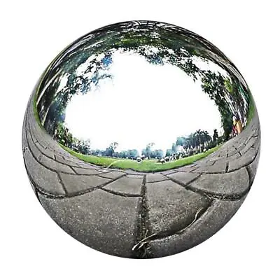 Stainless Mirror   Sphere Hollow Ball Home Garden Ornament Decor 76mm • £8.05