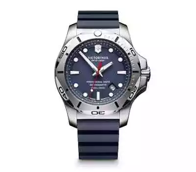 £365.99 • Buy Victorinox I.n.o.x Swiss Army 45mm Blue Dial 200m Diver's 241734 Men's Watch New