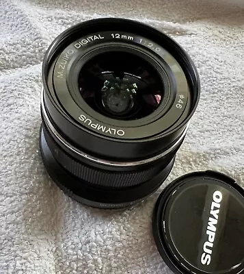 Olympus M.Zuiko 12mm F/2.0 ED Lens • $112.50