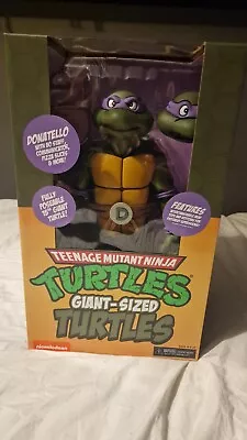 NECA 1:4 Scale Giant Turtle TMNT Cartoon Action Figure Donatello • £125