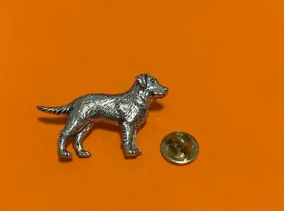 Labrador Pewter Pin Badge Broach Lapel In A Gift Pouch Dog Lovers Birthdays Xmas • £9.72