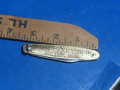 Vtg  SWW Co Ring Turn To Open  Pocket Knife USA Dayton Grinding Wheels & Etc • $99.99