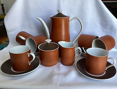 VINTAGE RETRO 1960s TEA OR COFFEE SET FOR 6 - MADE IN JAPAN • $55